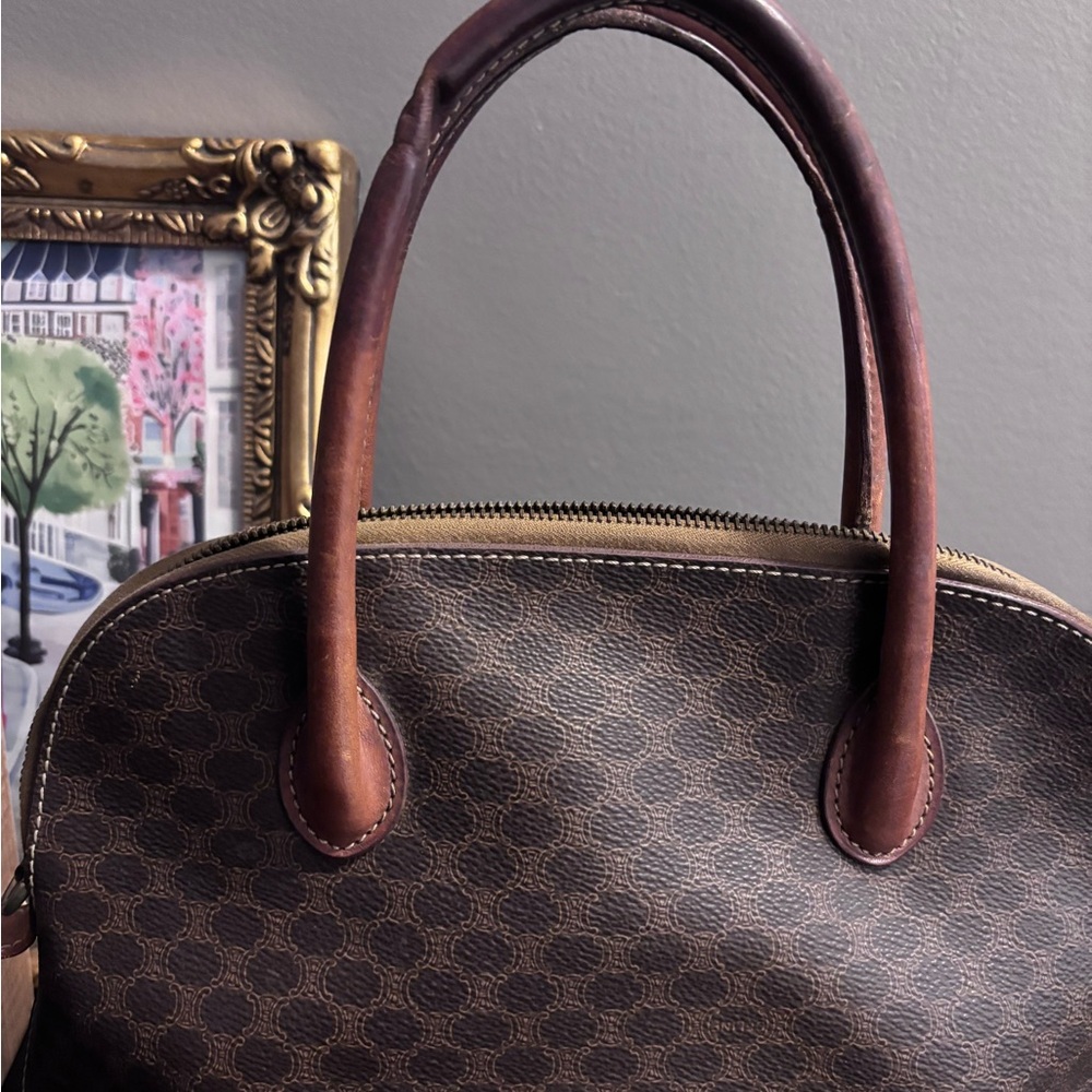 Celine Macadam Hand Bag Authentic - Picture 4 of 12